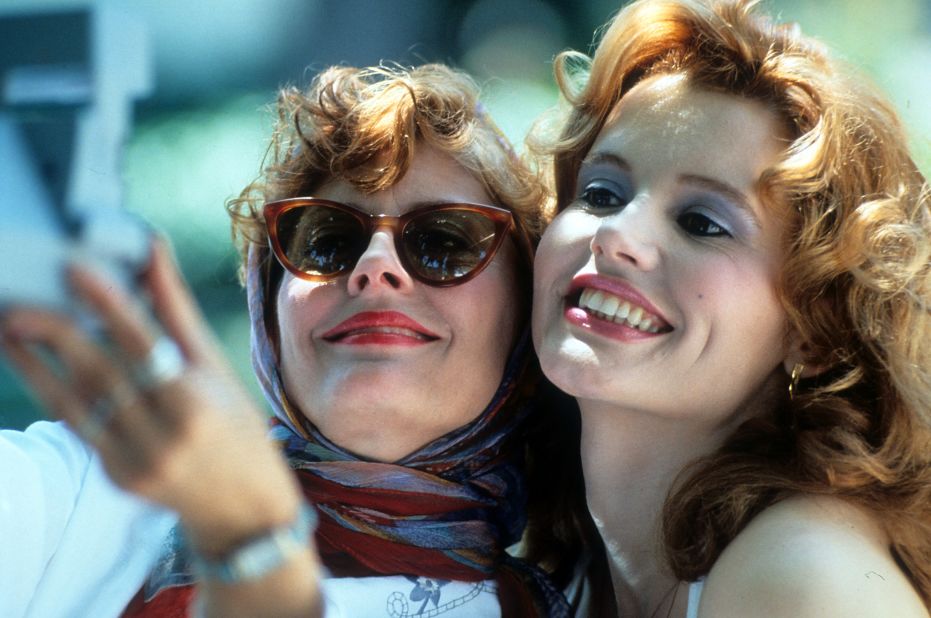 <strong>"Thelma and Louise"</strong>: Susan Sarandon and Geena Davis set the standard for female-buddy movies with this film about two women who embark on an epic road trip.  <strong>(Amazon Prime, Hulu) </strong>