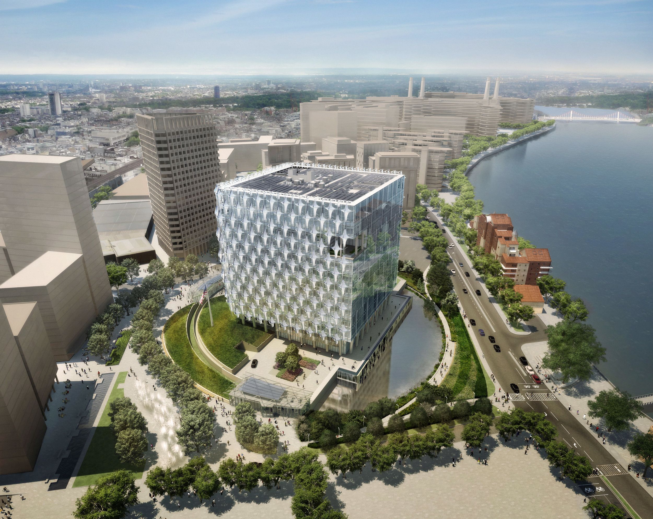 Bjarke Ingels Group May Include a Moat in Its Design for the