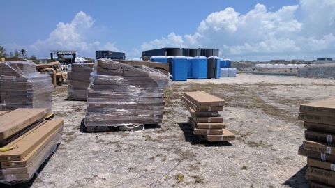 Photos taken by Alyssa Saran, who came from Vancouver for the Fyre Festival.