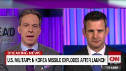 rep. kinzinger weighs in on n. korea missile test the lead _00001117.jpg