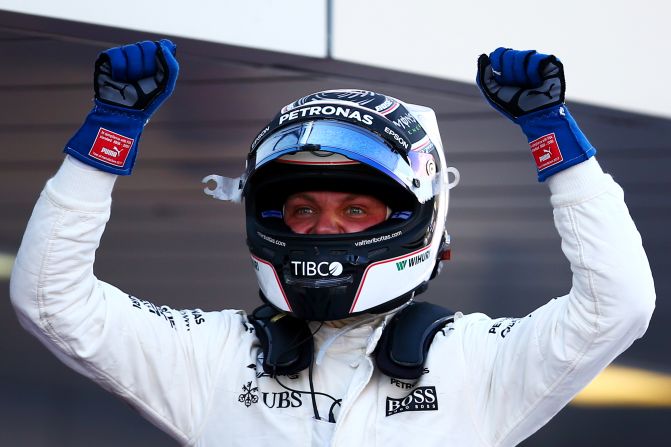Bottas was chased hard by Ferrari's Sebastian Vettel but held off the German's challenge to claim a maiden win in his 81st F1 race start. Bottas joins an elite group of Finns -- Mika Hakkinen, Kimi Raikkonen, Heikki Kovalainen and Keke Rosberg -- who have won an F1 grand prix.