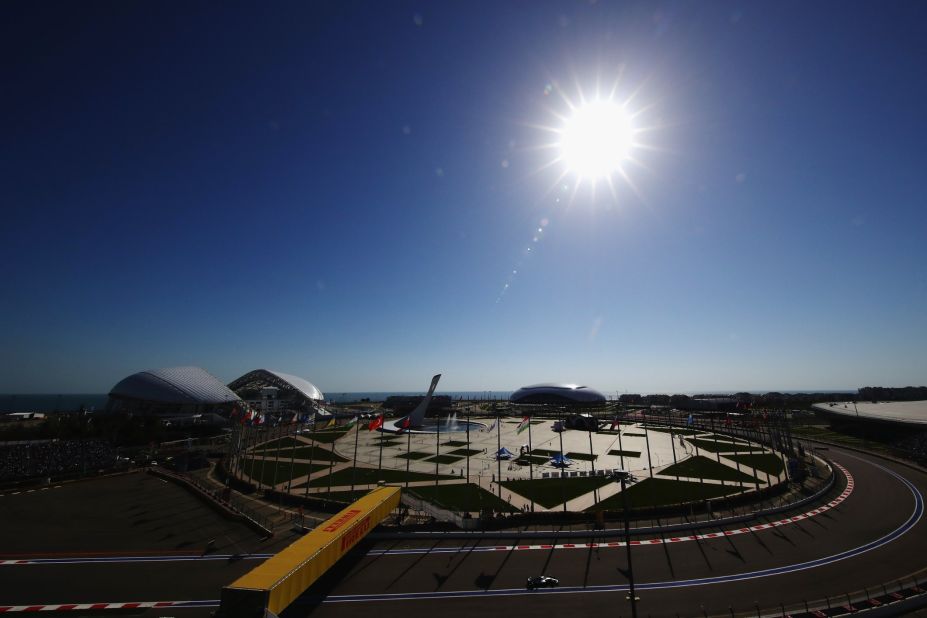 The Sochi track is set among the Olympic venues that hosted the Winter Games in 2014 -- the same year of the inaugural Russian Grand Prix. 