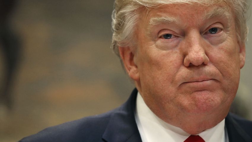 WASHINGTON, DC - APRIL 26:  U.S. President Donald Trump speaks before signing the Education Federalism Executive Order that will pull the federal government out of K-12 education, in the Roosevelt Room at the White House, on April 26, 2017 in Washington, DC.  (Photo by Mark Wilson/Getty Images)