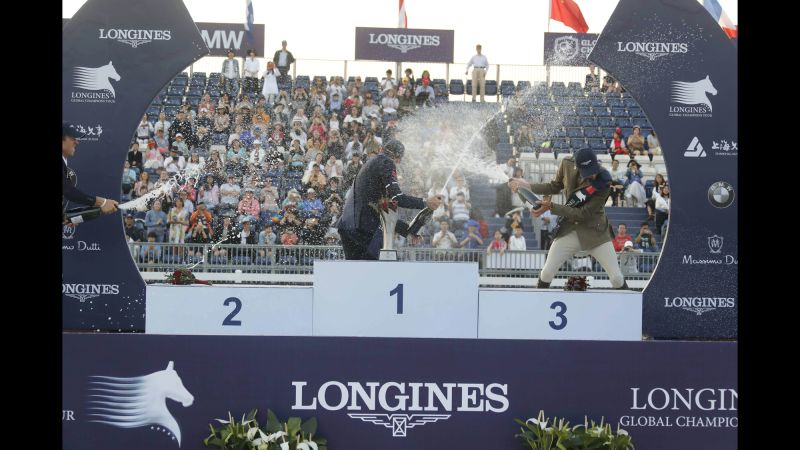 Showjumping visits China CNN