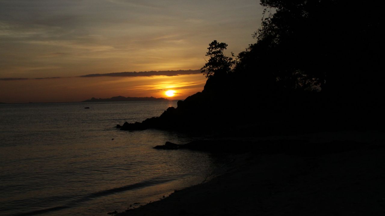 Sunset at Koh Samui.