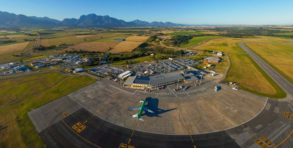 South Africa's George Airport has become the first on the continent to be powered by solar energy. 