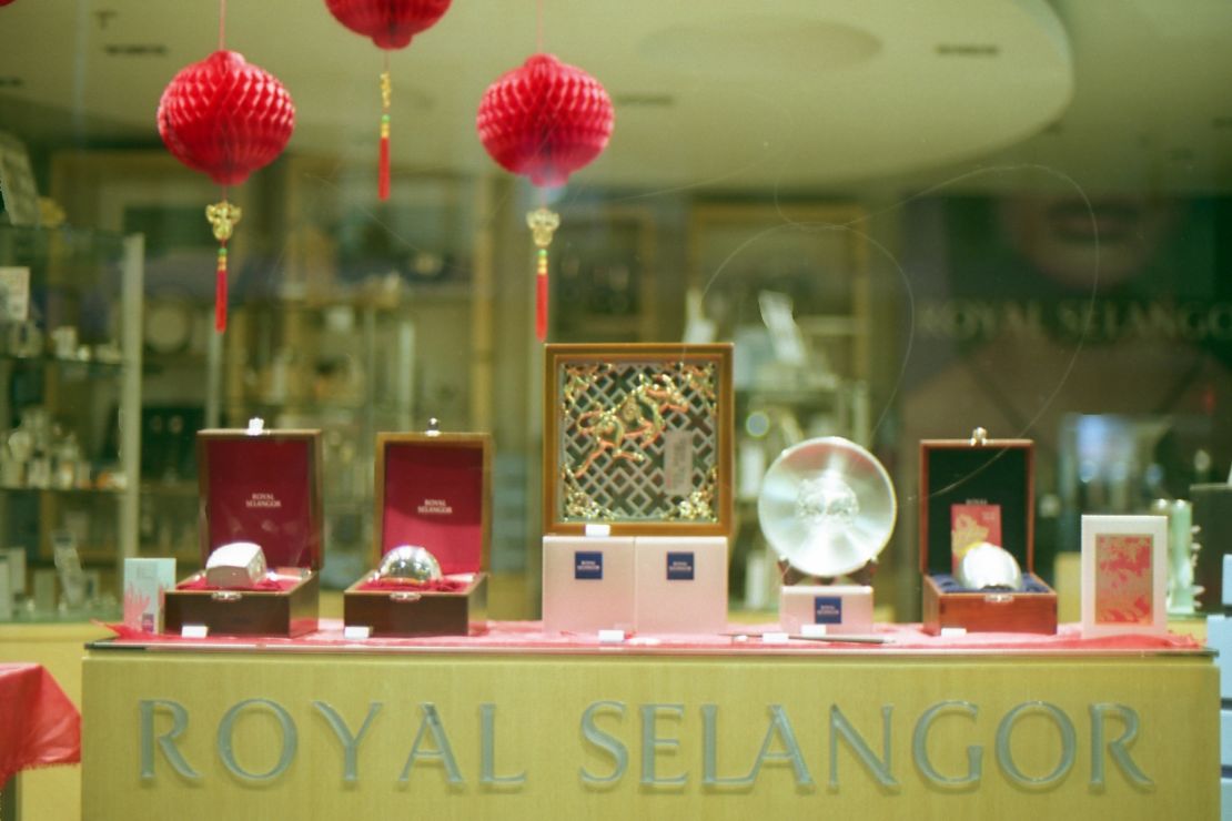 Pewter goodies at Royal Selangor.