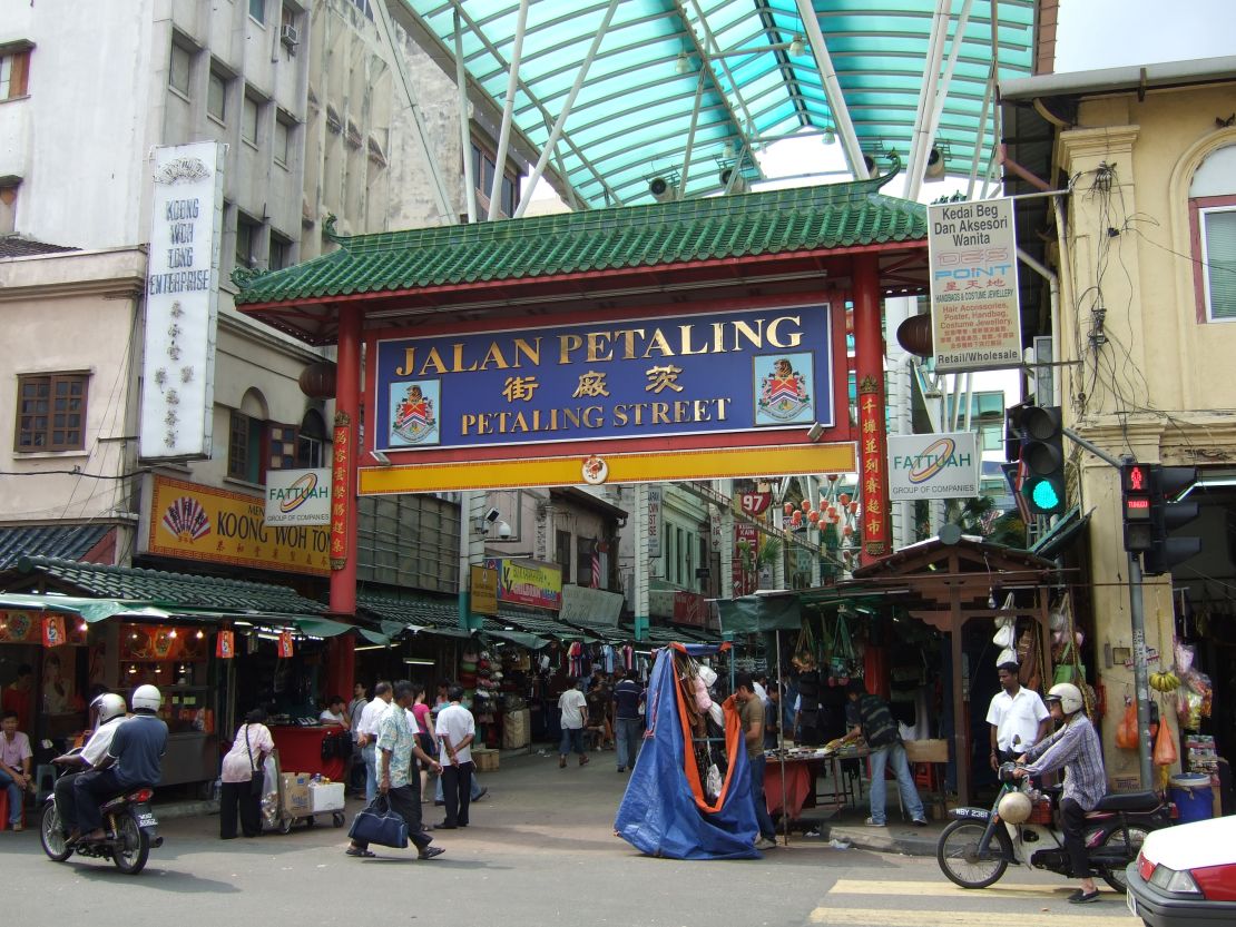 Petaling Street Market is in the heart of Kuala Lumpur's Chinatown.