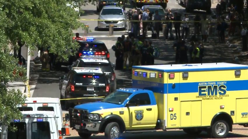 One person has died in a stabbing on the University of Texas -- Austin campus.