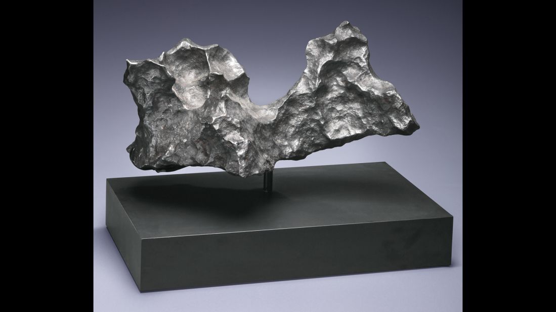 A Gibeon meteorite, iron, fine octahedrite gibeon, Great Nama Land, Namibia. Estimated at $70,000-$90,000