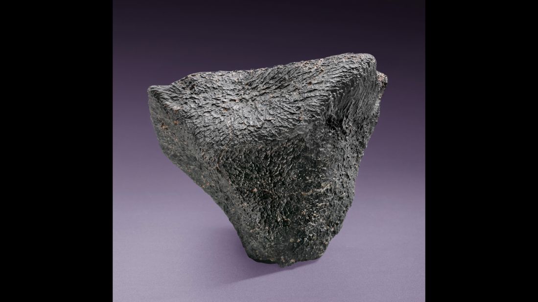 A main mass of  NWA 11073m a Martian meteorite, stony iron, pallasite, Atacama Desert, Chile. Estimated at $30,000 to $50,000