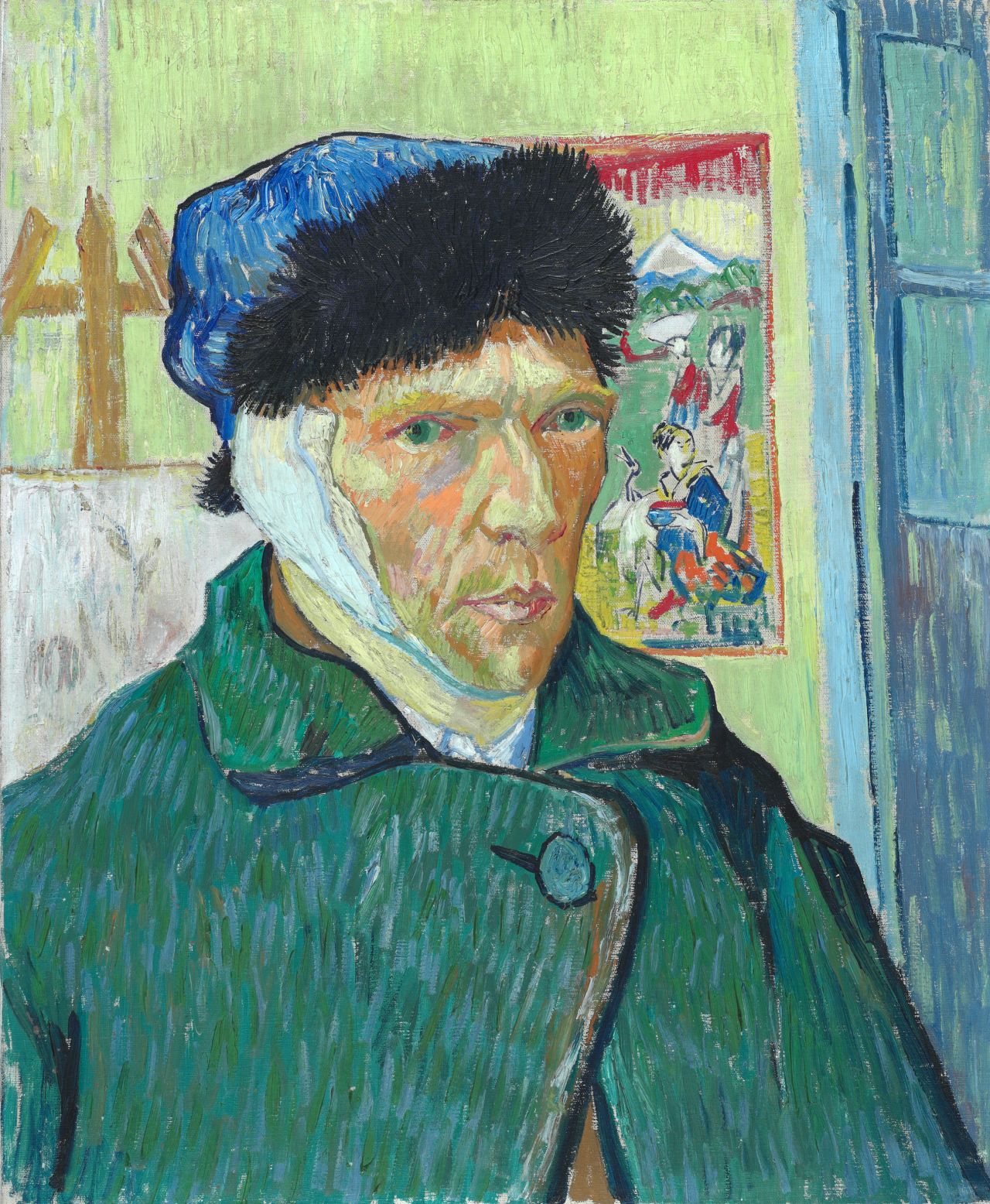 The Courtauld Gallery's collection includes impressionistic and post-impressionistic masterpieces, as well as works from the Middle Ages and Renaissance.<br />Shown here: Self-Portrait with Bandaged Ear, by Vincent Van Gogh. Courtesy The Samuel Courtauld Trust.