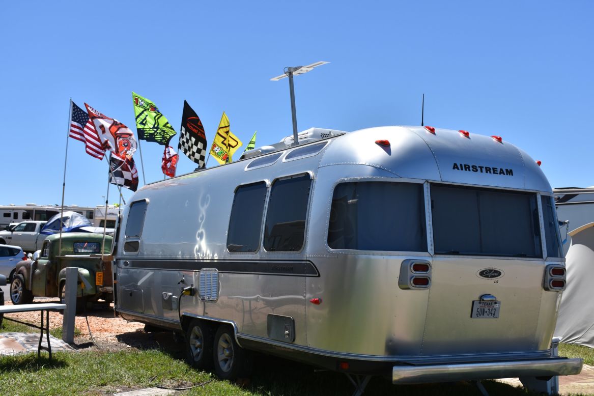 American fans flocked to Austin for the MotoGP race weekend, many camping by the Circuit of the Americas.
