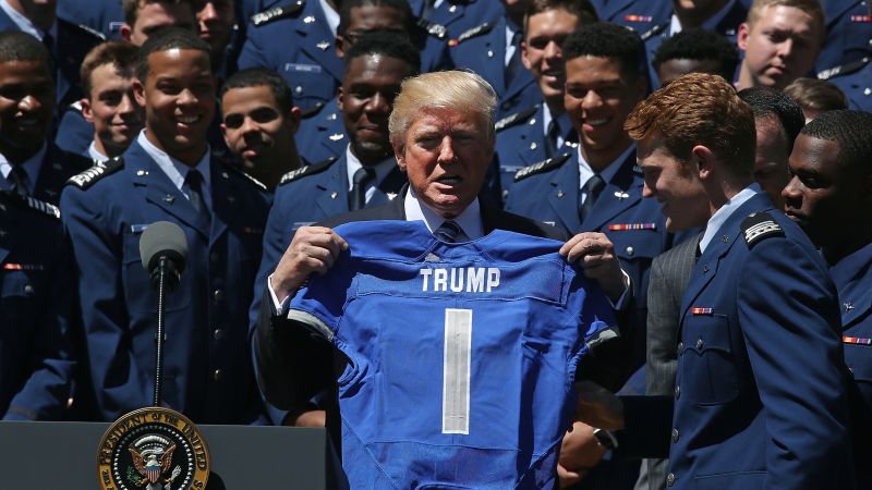 The 12 Most Eye Popping Lines From Trump S Air Force Speech Today Cnn The 12 Most Eye Popping Lines From Trump S Air Force Speech Today Cnn