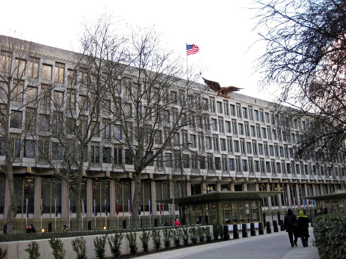 The current U.S. embassy in London