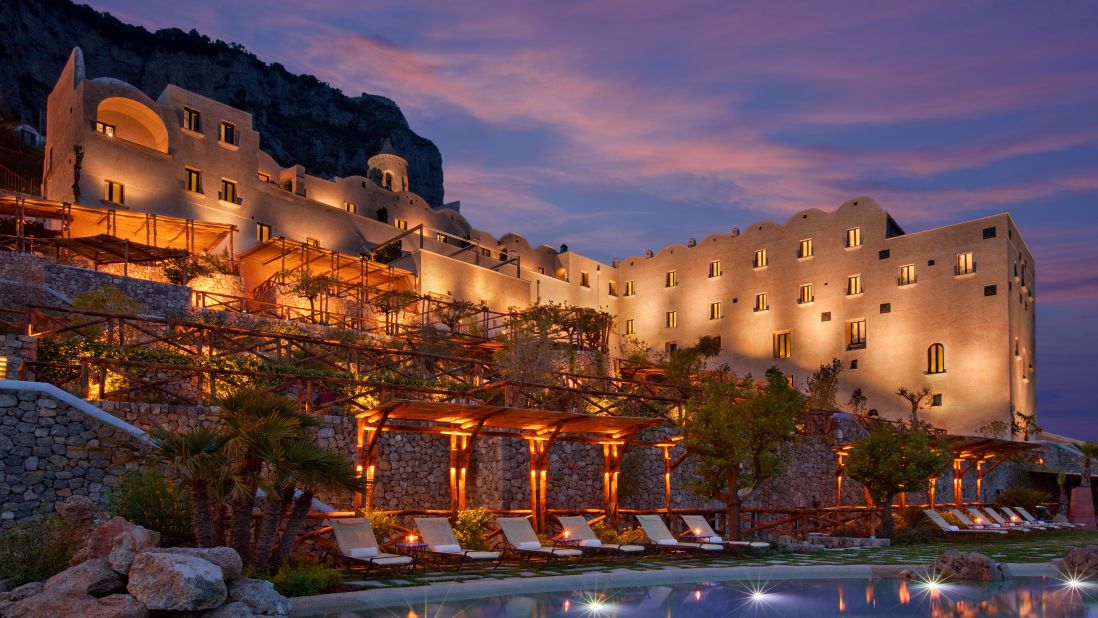 <strong>Monastero Santa Rosa:</strong> At Italy's Monastero Santa Rosa Hotel and Spa, tiered gardens grow the same therapeutic herbs used by Dominican nuns who once lived there.