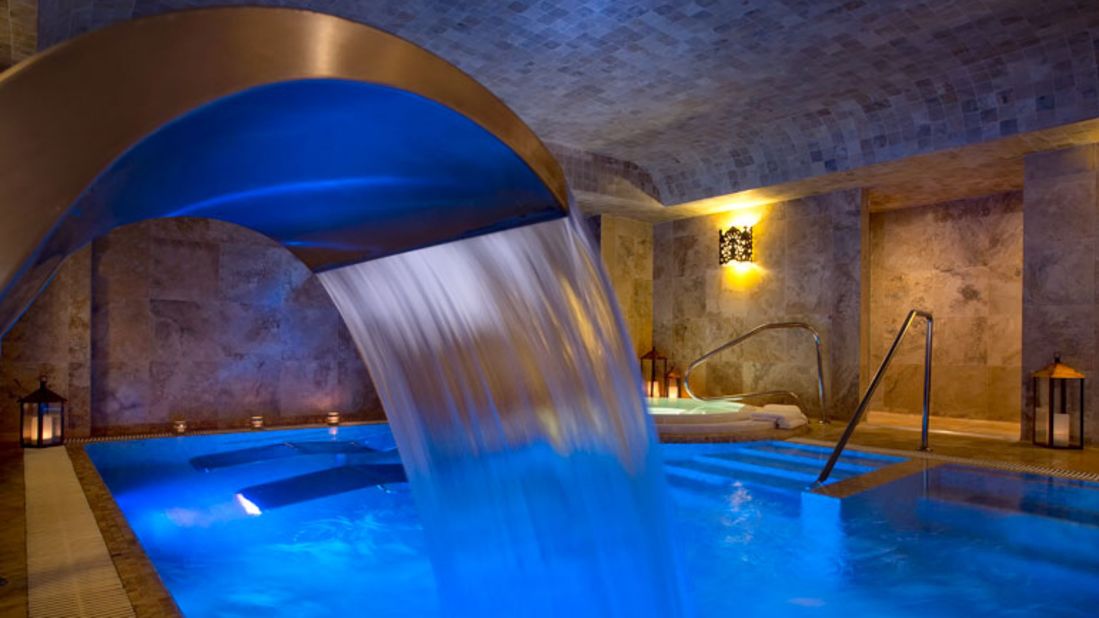 <strong>Palacio del Inka</strong>: After trekking the Inca Trail in Peru, Palacio Del Inka guests find relief for sore muscles in the spa's hydrotherapy circuit.