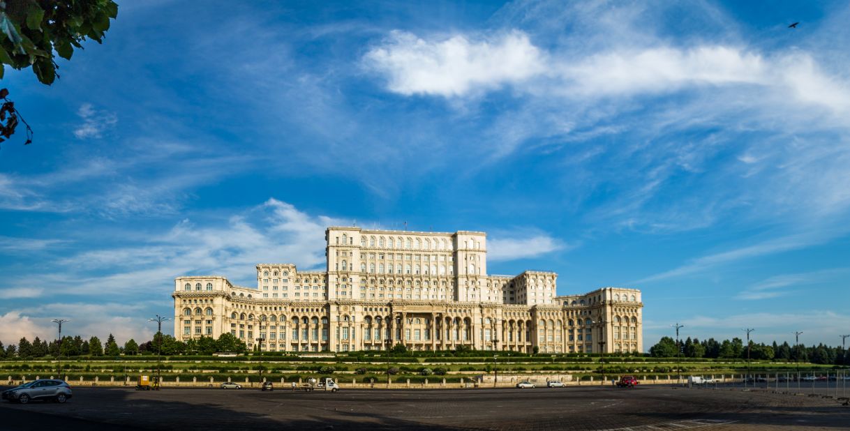 <strong>Bucharest Parliament:</strong> The Palace of the Parliament is an architectural heavyweight with many plaudits, including the heaviest building in the world, the largest building in Europe and the world's second-largest administrative building (after the Pentagon). 