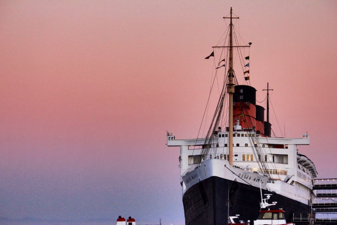 Live out your Titanic dreams (minus the iceburg) on the Queen Mary.