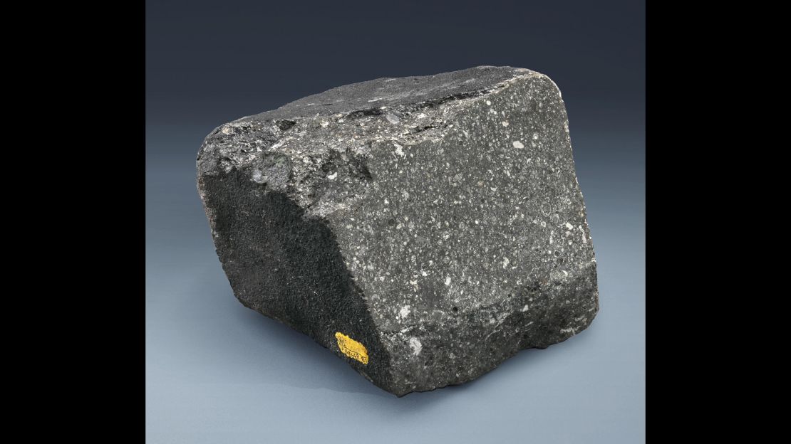 A large specimen of Allende comprising carbonaceous chondrite