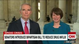 bipartisan effort to combat opioid addiction senator klobuchar senator portman the lead jake tapper_00004113.jpg