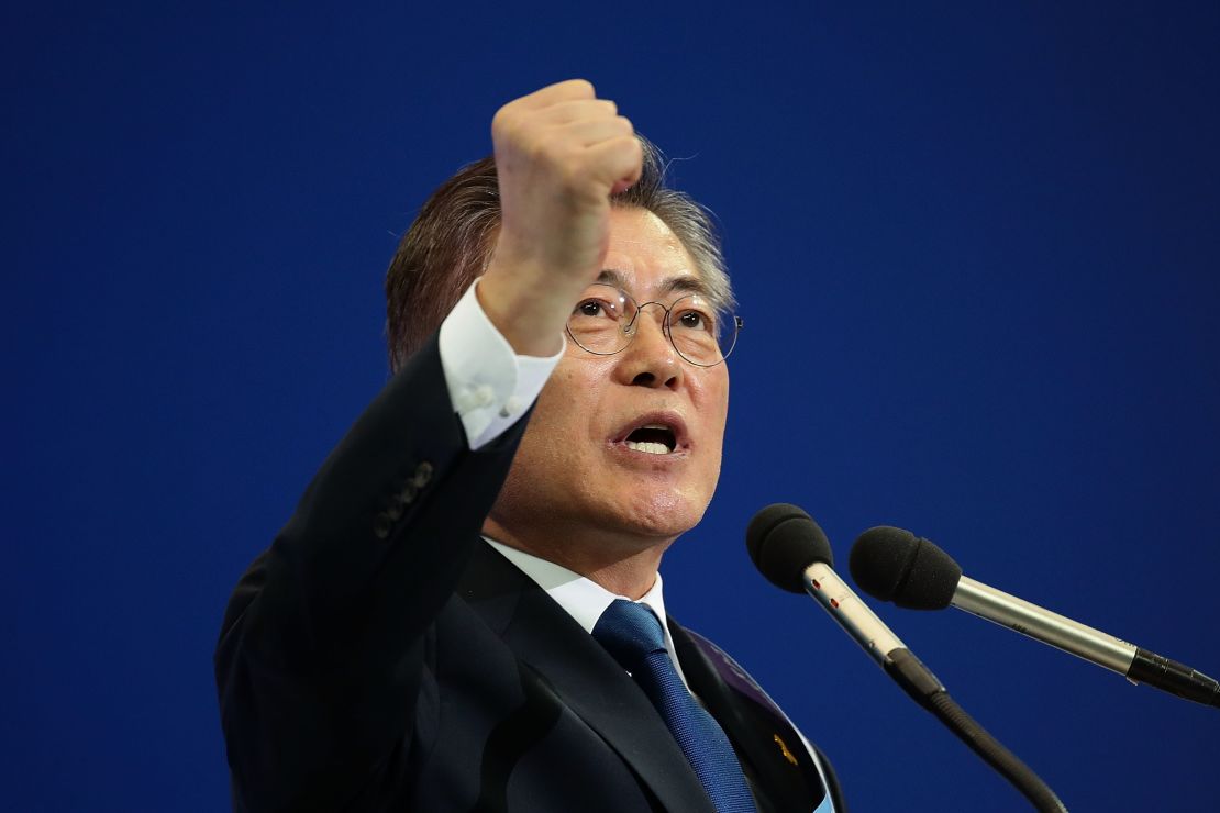 South Korean presidential candidate Moon Jae-in is expected to take the country in a new direction on North Korea if he wins Tuesday's election. 