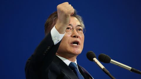 South Korean presidential candidate Moon Jae-in is expected to take the country in a new direction on North Korea if he wins Tuesday's election. 