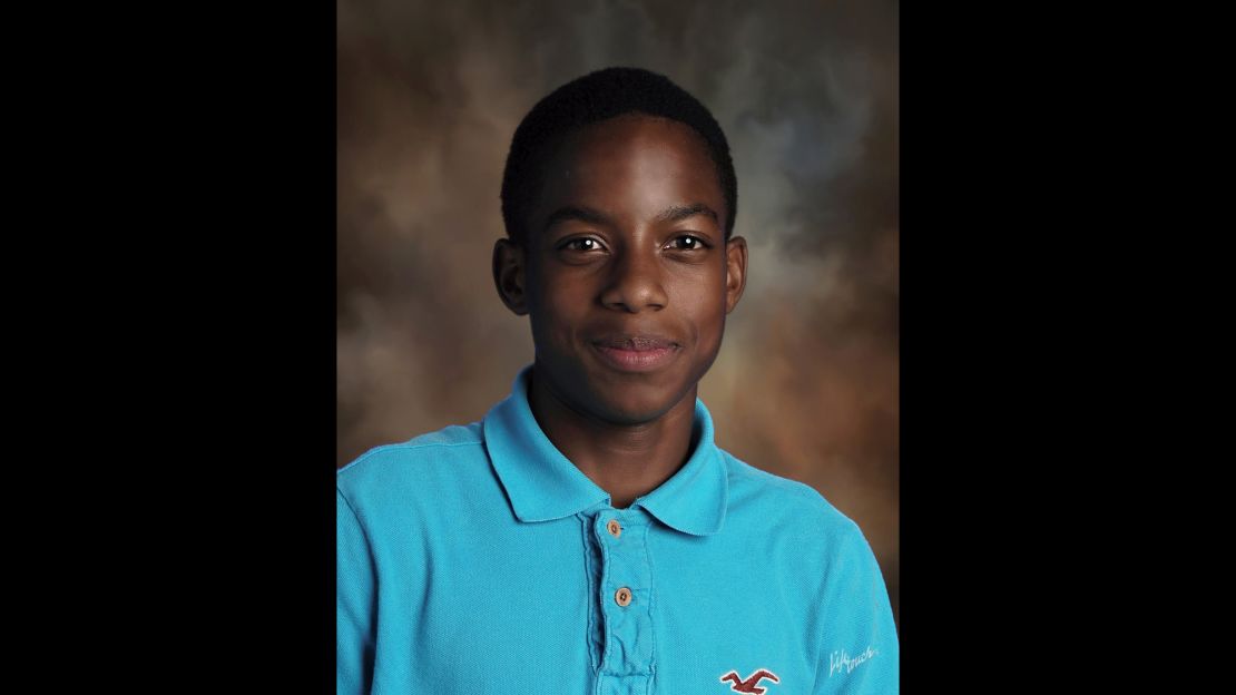 Jordan Edwards in a recent Mesquite High School yearbook photo.  