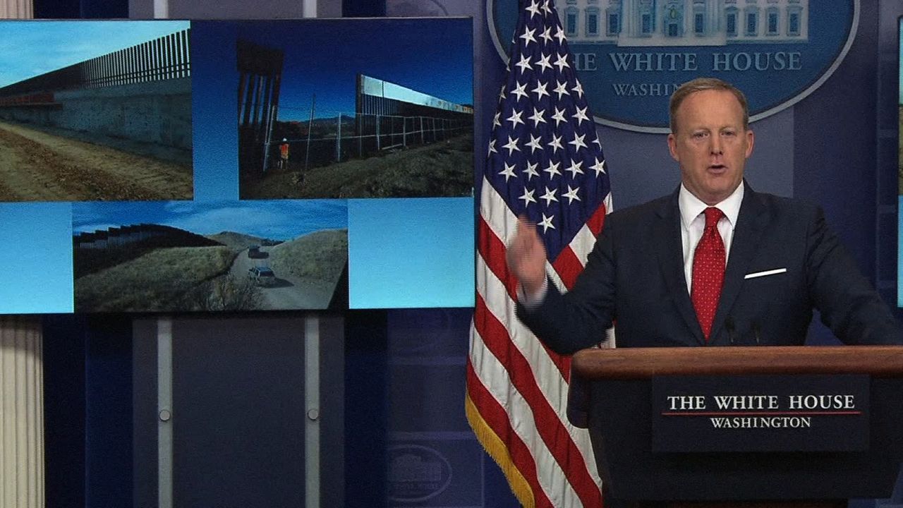 Spicer border wall