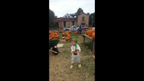Callan practicing with his lightsaber.