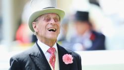 ASCOT, ENGLAND - JUNE 18:  Prince Philip, Duke of Edinburgh attends day two of Royal Ascot at Ascot Racecourse on June 18, 2014 in Ascot, England.  (Photo by Chris Jackson/Getty Images for Ascot Racecourse)