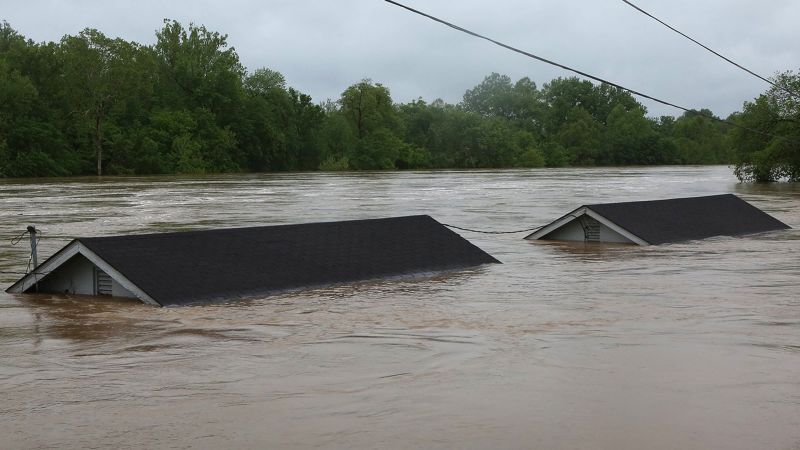 Central US Flooding Aerial Images Show Devastation CNN   170504112058 01 Missouri Flooding 0503 