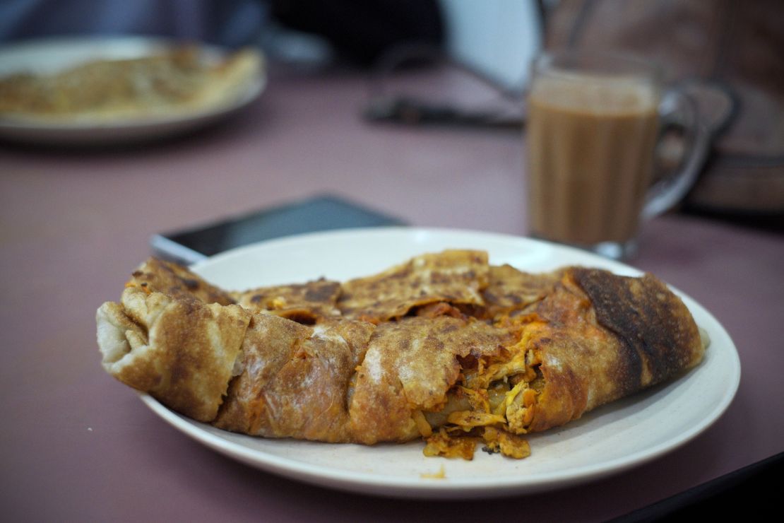 Murtabak will fill you up.