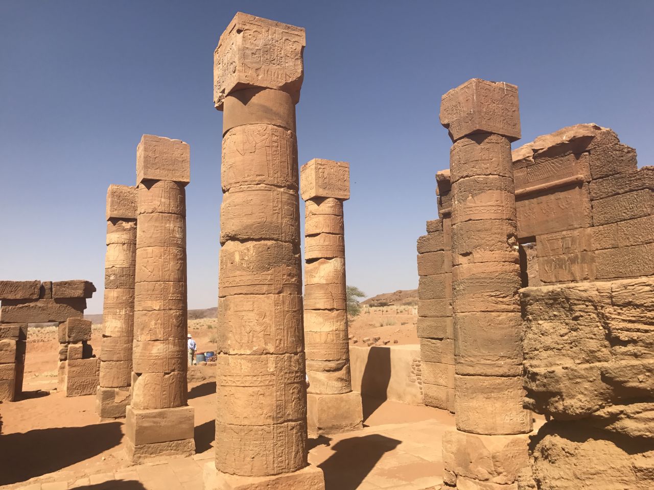 According to UNESCO, the wide range of architectural forms found at the Island of Meroe -- a semi-desert landscape between the Nile and Atbara rivers -- is proof of contact between Sub-Saharan Africa and the Mediterranean and Middle Eastern worlds in this period. 