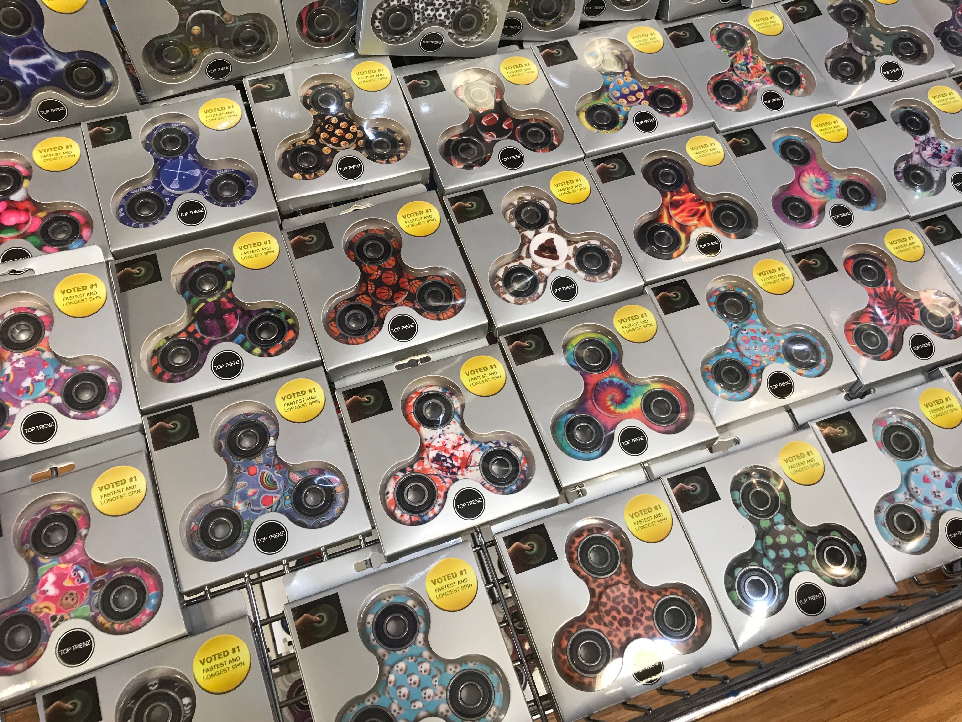What's the fidget spinners craze all about?