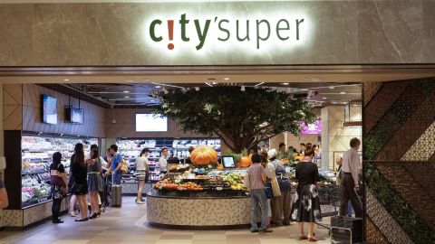 city'super, Hong Kong's finest supermarket.