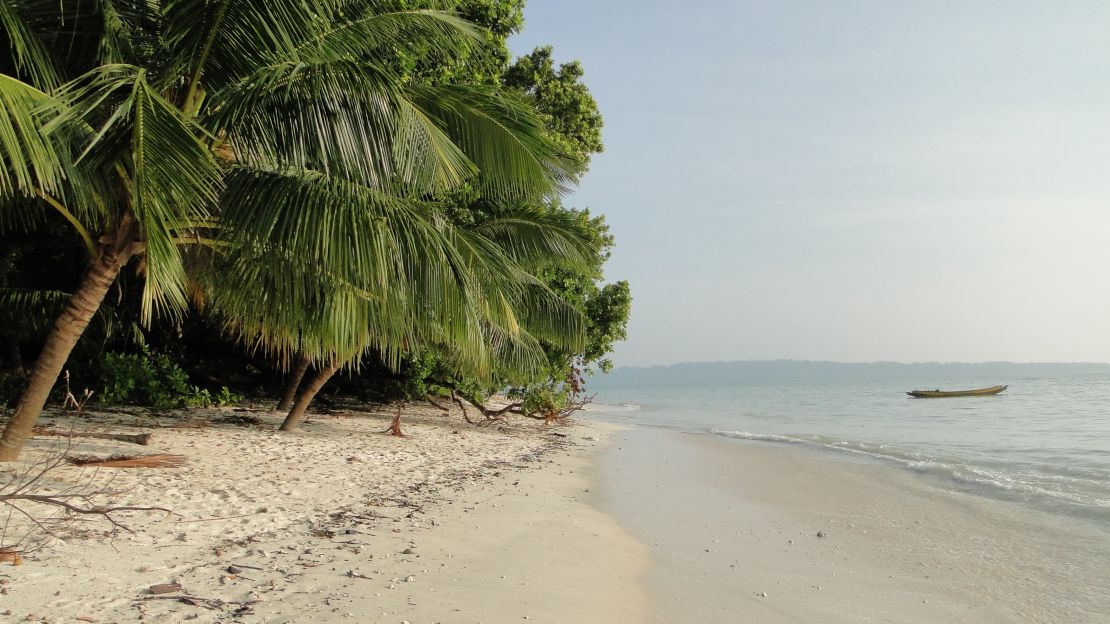 Vijaynagar beach on Havelock Island.