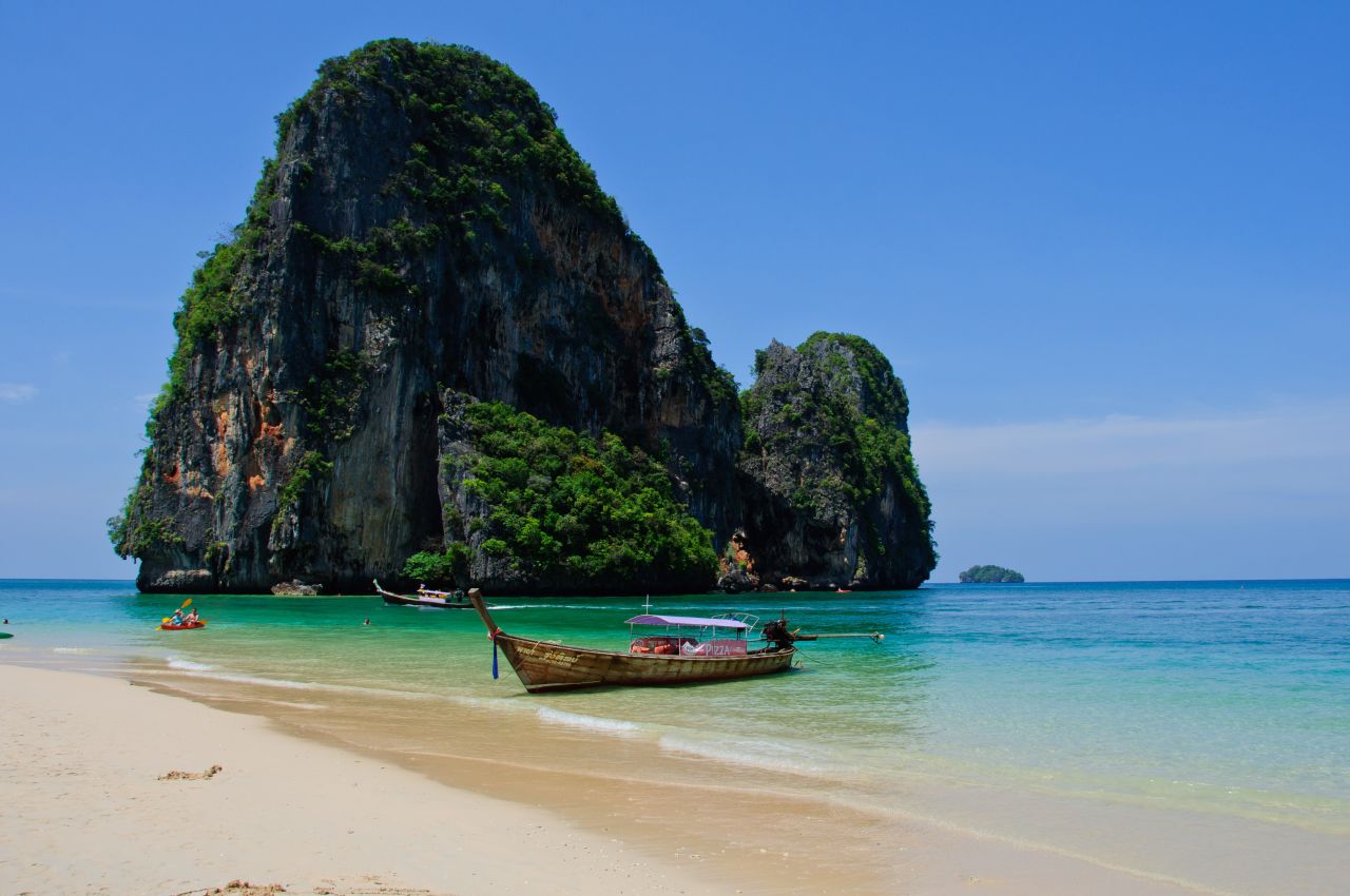 Phra Nang Beach, Railay, Thailand is a Dali-esque paradise.