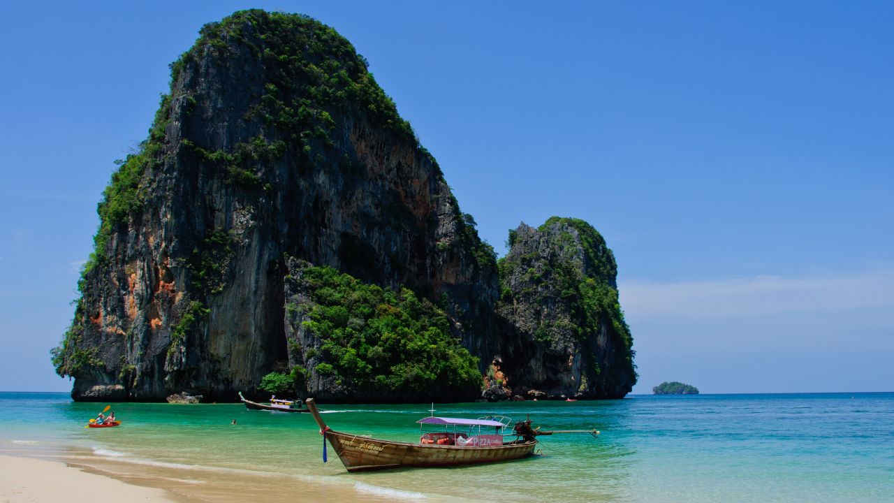 Phra Nang Beach, Railay, Thailand is a Dali-esque paradise.