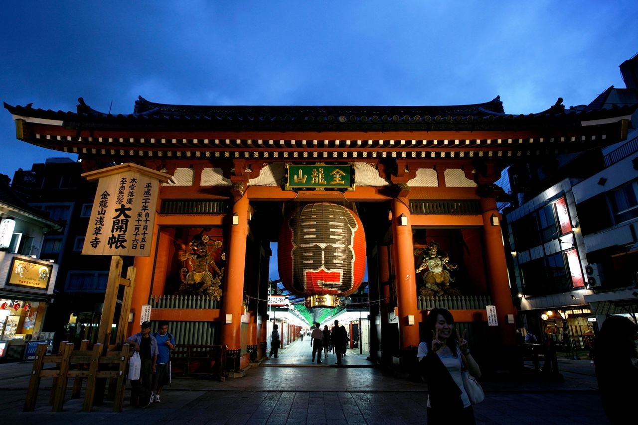 <strong>Paul Christie: </strong>At the top of his list is the famed Senso-ji temple, in Asakusa, in eastern Tokyo. "The area is so rich in Tokyo's history and so central to its culture up until World War II that going here really allows us to catch a sense of Tokyo's past," he says.