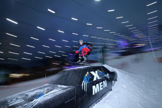 <strong>Skiing -- </strong>Escape the desert heat at Ski Dubai, the Middle East's first indoor ski resort. At 24 degrees Fahrenheit, glide down snow-laden slopes and attempt to jump a 10 feet ramp. 
