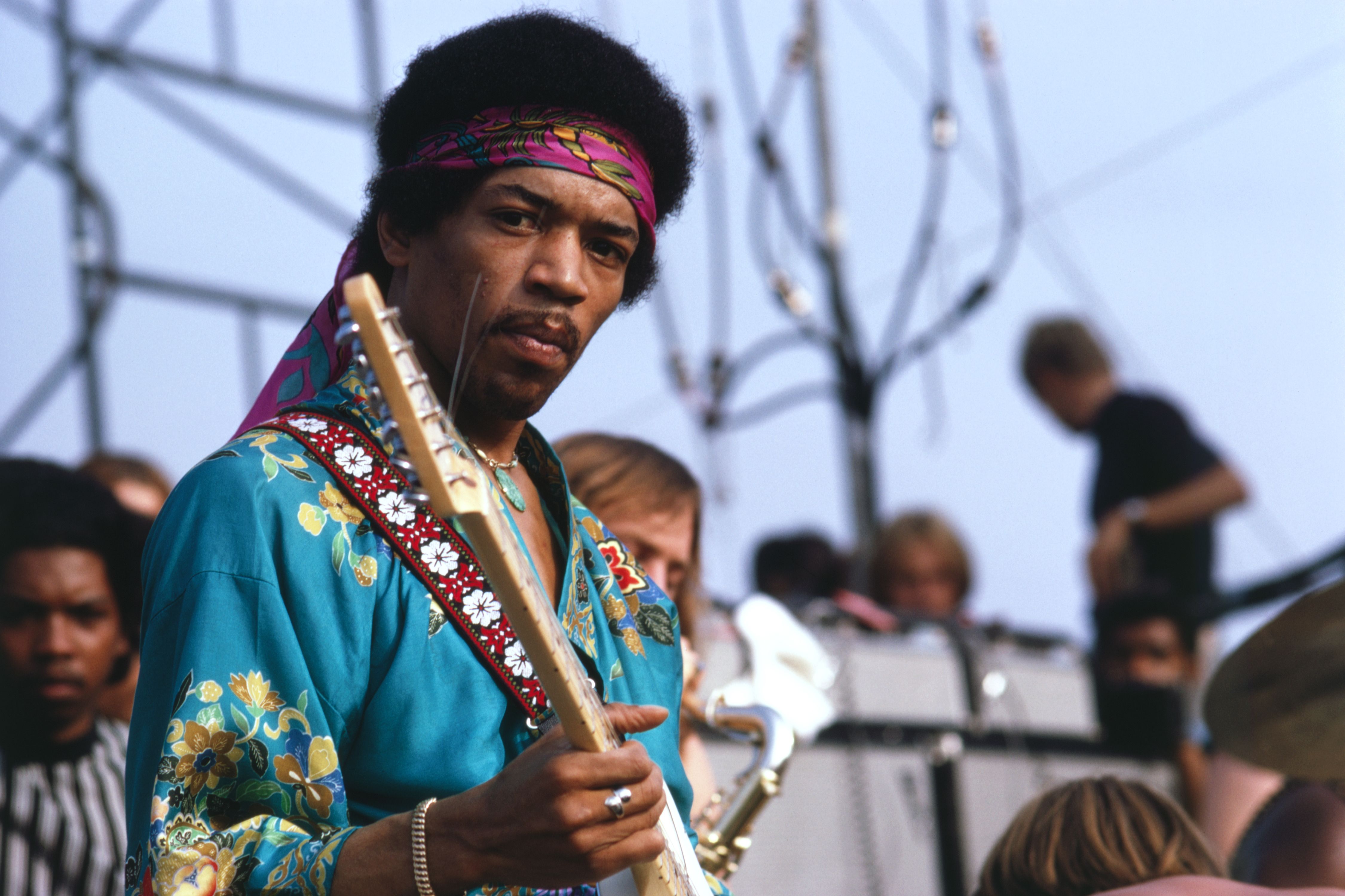 Unseen photos of Jimi Hendrix's greatest performances