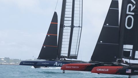 Artemis have been setting the pace in practice racing in Bermuda.