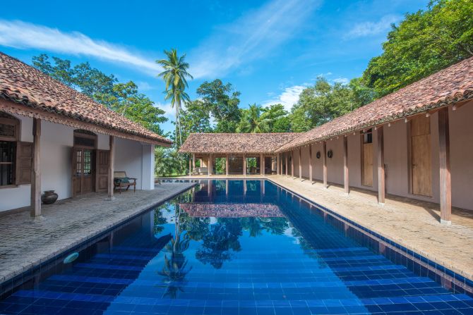 <strong>Southern charm</strong>: For a real dose of rest and relaxation, try <a  target="_blank" target="_blank">Maya</a> hotel in Aranwella. The five-suite manor house faces a rice paddy, with a pool in the trees and hammocks dotting the grassy grounds. 