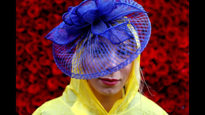 Roses are in abundance at the derby, nicknamed "Run for the Roses" for the garland of 554 red roses draped over the race's winner.