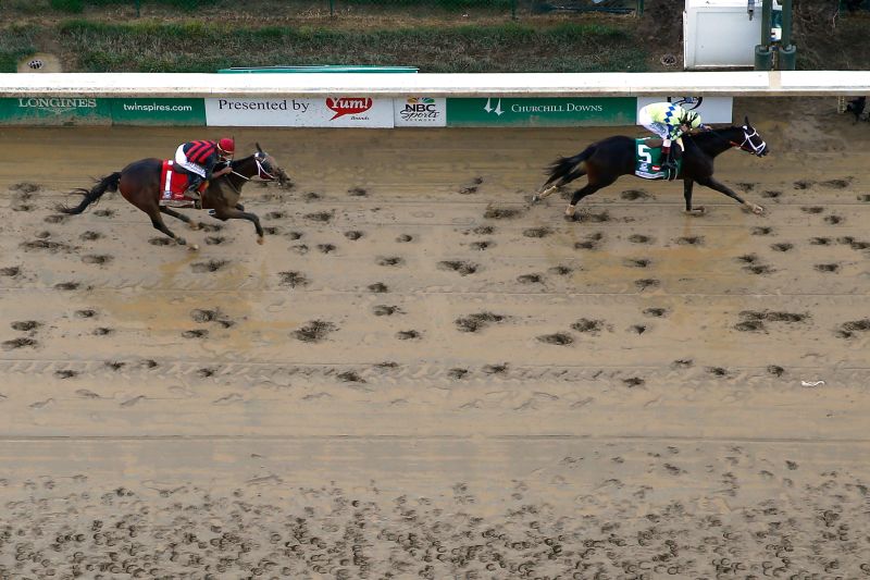 Always Dreaming wins Kentucky Derby Thunder Snow falters CNN