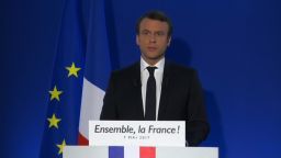 macron speech french election