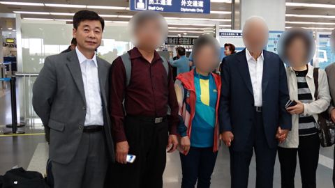Kim Hak-song is seen in a photo shared with CNN.