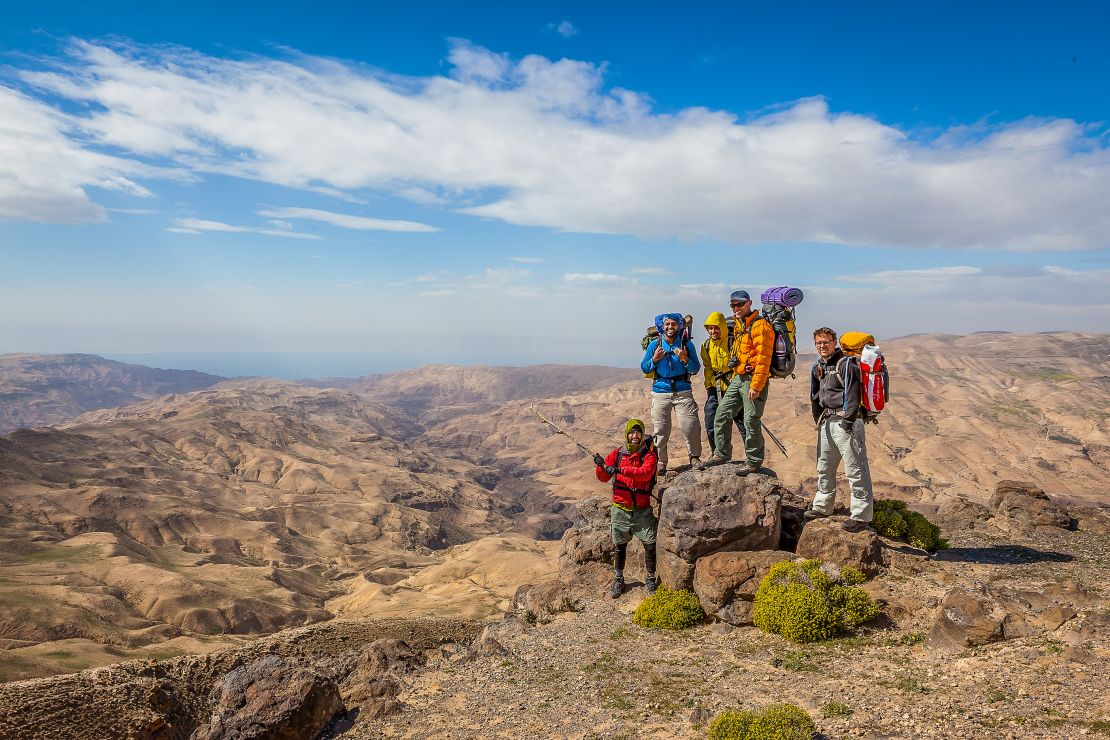 The Jordan Trail traverses a rich diversity of landscapes in a 40-day trek.  