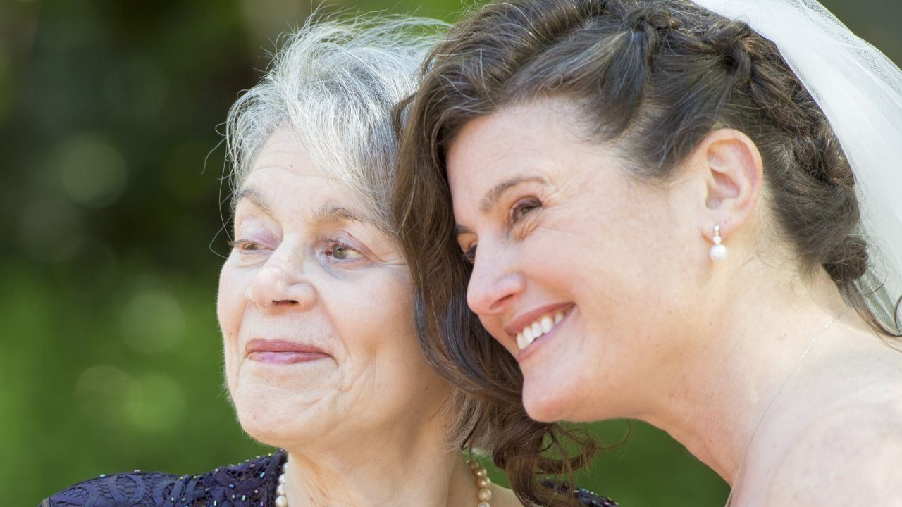 Against all odds, she made it to my wedding in Atlanta less than six months before she died.
